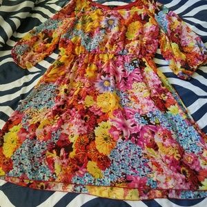 Flowery dress
